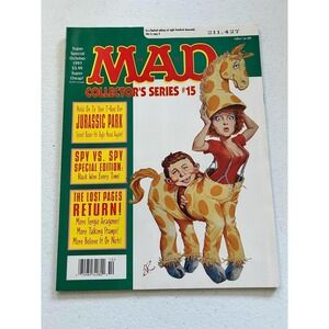 Mad Magazine Collector's Series #15 1997 Multicolor Good Jurassic Park Spy v Spy
